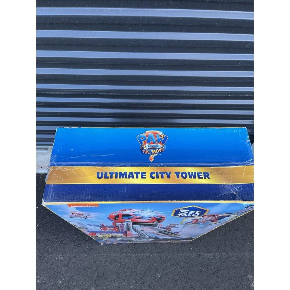 2021 Nickelodeon PAW Patrol The Movie Ultimate City Tower Playset 6 Pup Figures!